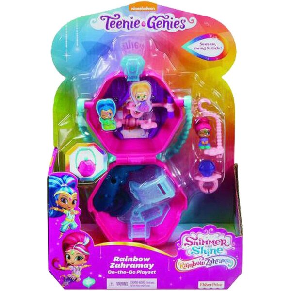 Shimmer & Shine Zahramay Rainbow Teenie Genies Box-Set mit Zubehör und Mini-Genie