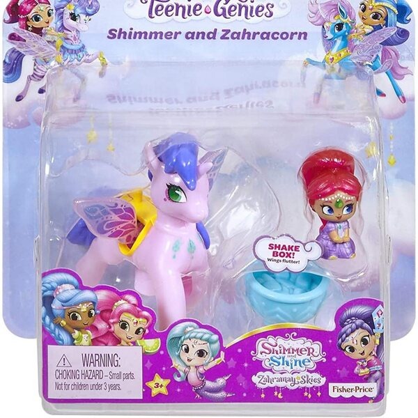 Shimmer And Shine Teenie Genies mit Zahracorn – Spiel für Kinder ab 3 Jahren