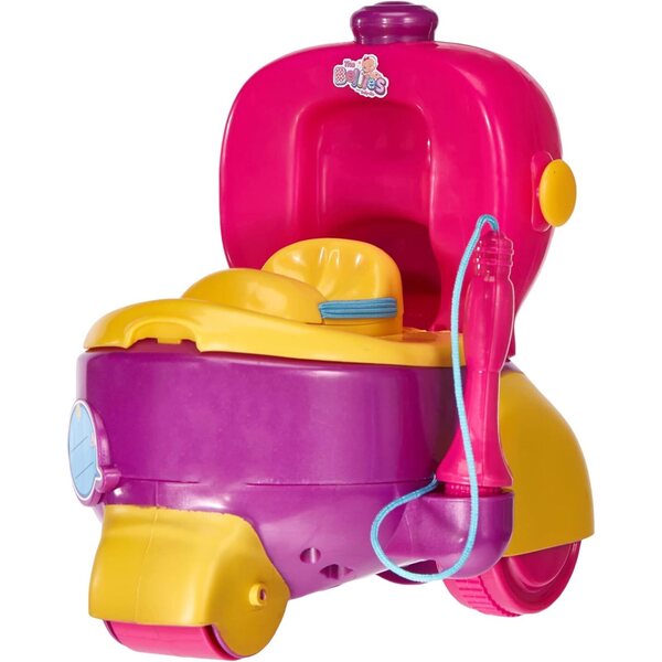 The Bellies – Töpfchenauto mit Rädern und Geräuschen, Lernspiel für Kinder ab 3 Jahren