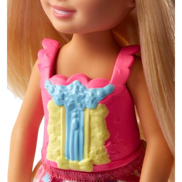 Barbie Chelsea Dreamtopia mit 3 Märchenkostümen: Meerjungfrau, Fee und Prinzessin