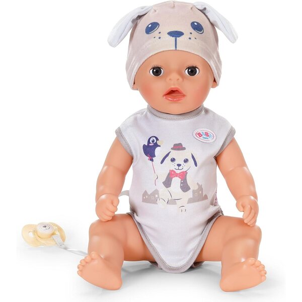 BABY born Lukas 36 cm mit 7 Funktionen, ohne Batterien, ideal für Kinder ab 1 Jahr