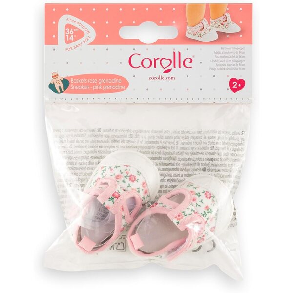 Corolle Baskets Rose Grenadine für 36 cm Puppe, exklusives Blumendesign, ab 2 Jahren