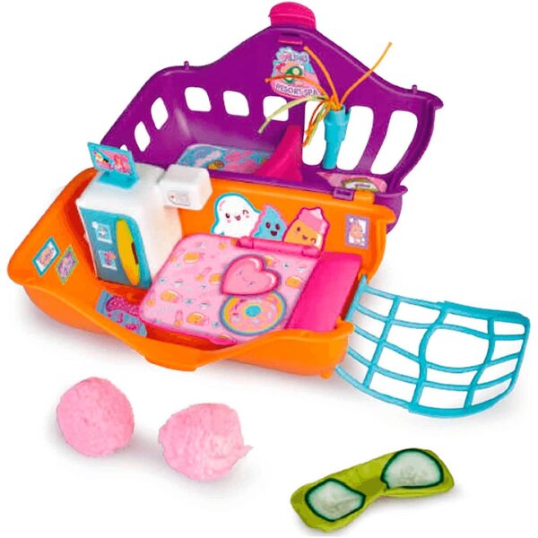 Die Bäuche vom Bellyville Resort Spa: Spiel für Kinder ab 3 Jahren mit lustigem Zubehör