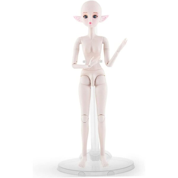 Beaupretty Set 34 Supporti Trasparenti in Plastica per Esposizione e Conservazione Bambole