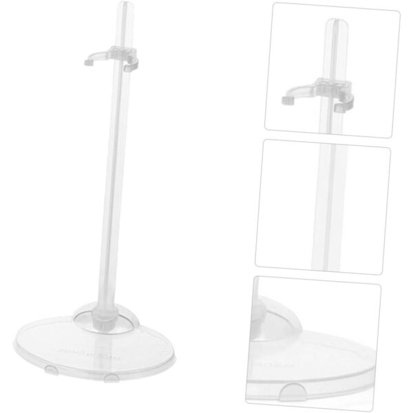Beaupretty Set 34 Supporti Trasparenti in Plastica per Esposizione e Conservazione Bambole