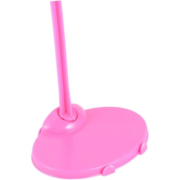 Beaupretty 20 supporti bambole trasparenti e rosa stabili e sicuri per giocattoli