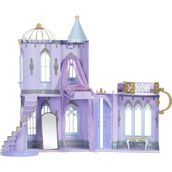 Dream Ella Château Majestueux MGA – 2-stöckiges Mobilhaus für 29-cm-Puppen