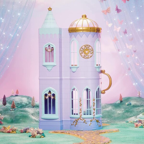 Dream Ella Château Majestueux MGA – 2-stöckiges Mobilhaus für 29-cm-Puppen