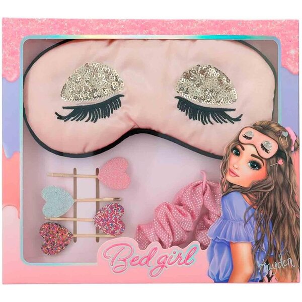 Set TOPModel Beauty and Me Depesche con maschera da sonno e accessori rosa glitterati