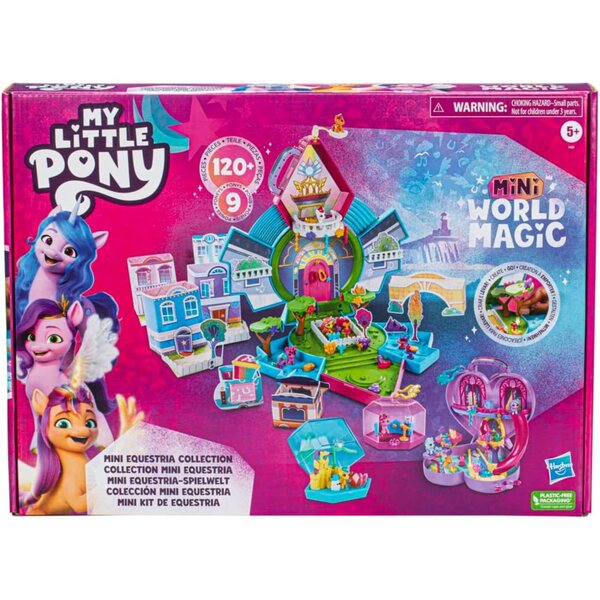 My Little Pony Mini Monde Magique: Mehr als 120 Teile zum Erstellen von Mini Equestria zum Sammeln
