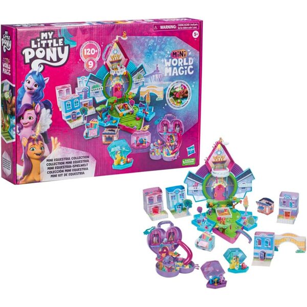 My Little Pony Mini Monde Magique: Mehr als 120 Teile zum Erstellen von Mini Equestria zum Sammeln