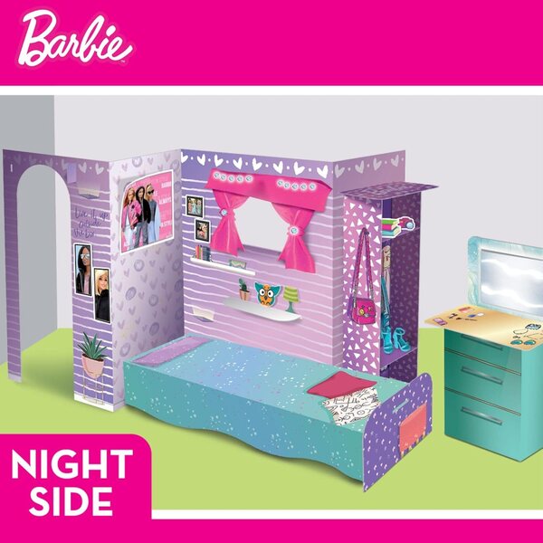 Liscianigiochi Barbie My Night & Day LOFT: kreatives Doppelszenenspiel