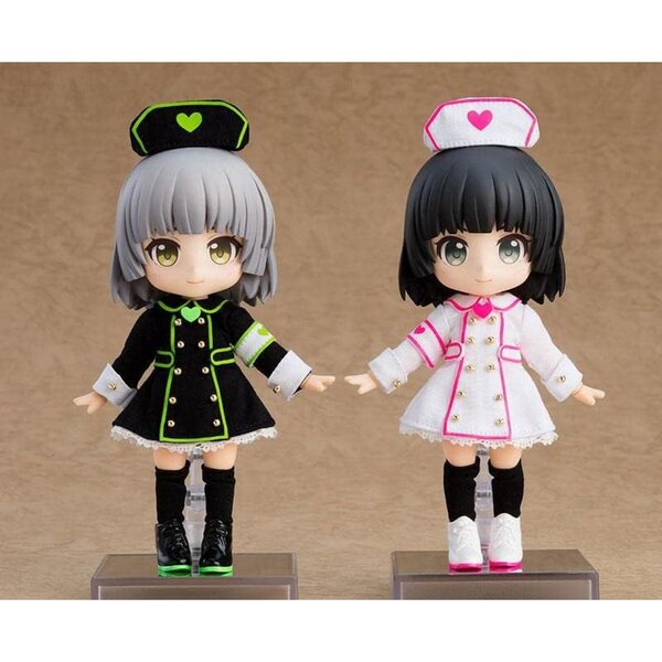 Krankenschwester-Kleidungsset für Nendoroid-Puppen mit komplettem Zubehör