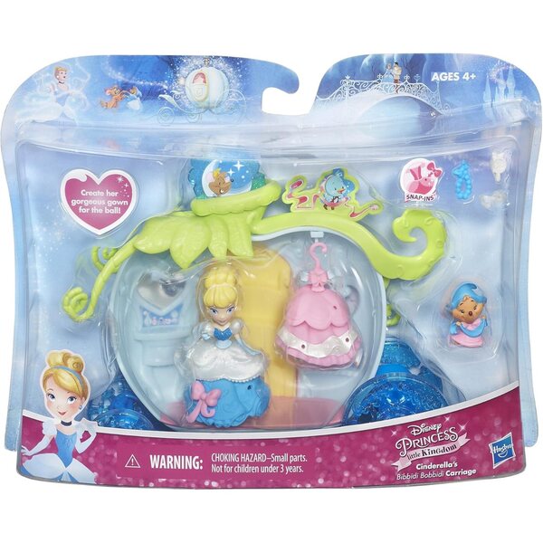 Disney Princess Carrozza Bibbidi Bobbidi con Cenerentola e Accessori Incantati
