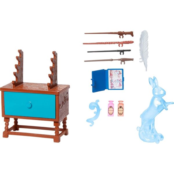 Mattel Harry Potter Zubehörset Diagon Alley Ollivanders Wand Shop – 10 magische Teile