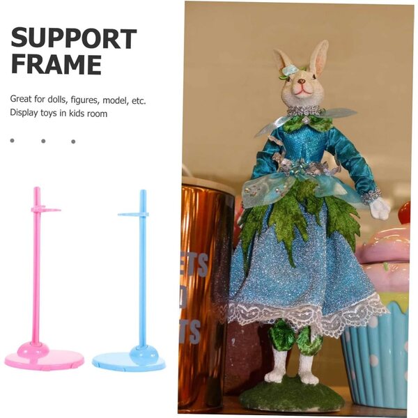 Beaupretty Supporti Universali per Bambole 30 Pezzi Regolabili in Plastica