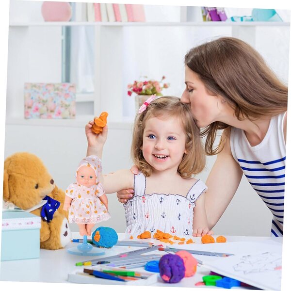 Beaupretty Supporti Universali per Bambole 30 Pezzi Regolabili in Plastica