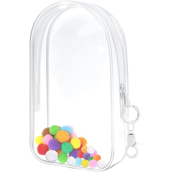 Ausi Set 2 Housse Protezione Bambole 18 cm Custodia Trasparente Facile da Trasportare