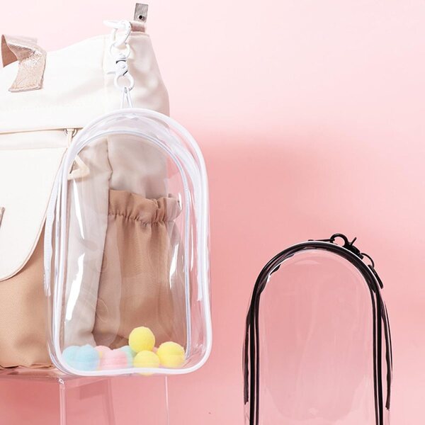 Ausi Set 2 Housse Protezione Bambole 18 cm Custodia Trasparente Facile da Trasportare
