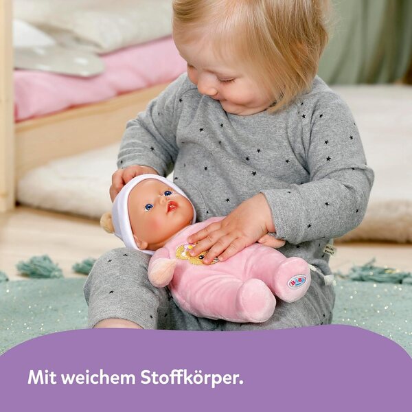 BABY born Interactive Rosie 30 cm – Interaktive Puppe mit zahlreichen Funktionen und Zubehör