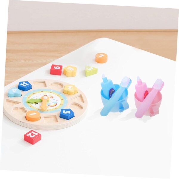 VICASKY Set mit 2 Miniatur-Badezimmer-Accessoires für 45,7 cm große Puppen – Lern- und Kreativspiel
