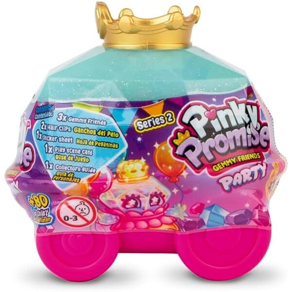 Bizak Pinky Promise Überraschungskutsche mit 3 Sammelfiguren und Edelsteinen