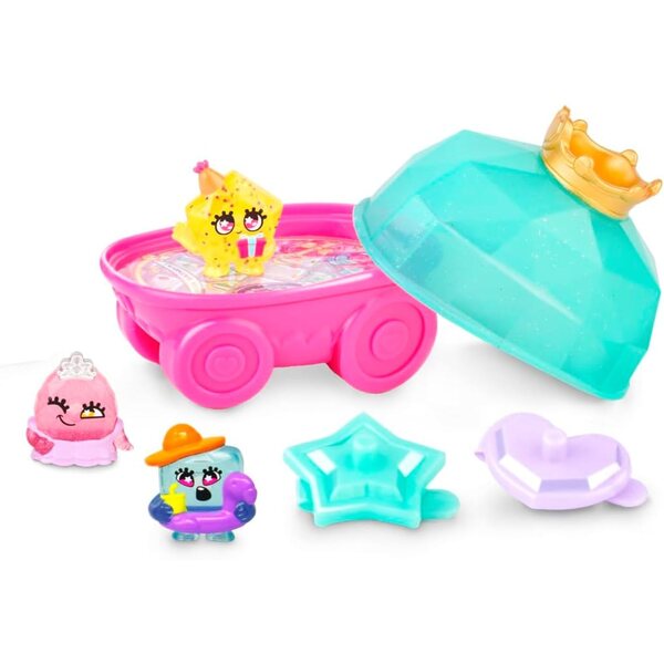 Bizak Pinky Promise Überraschungskutsche mit 3 Sammelfiguren und Edelsteinen