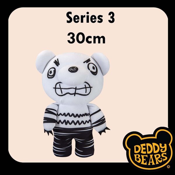 Deddy Bears Serie 3 – 30 cm großer Bär im Sarg mit personalisiertem Zertifikat