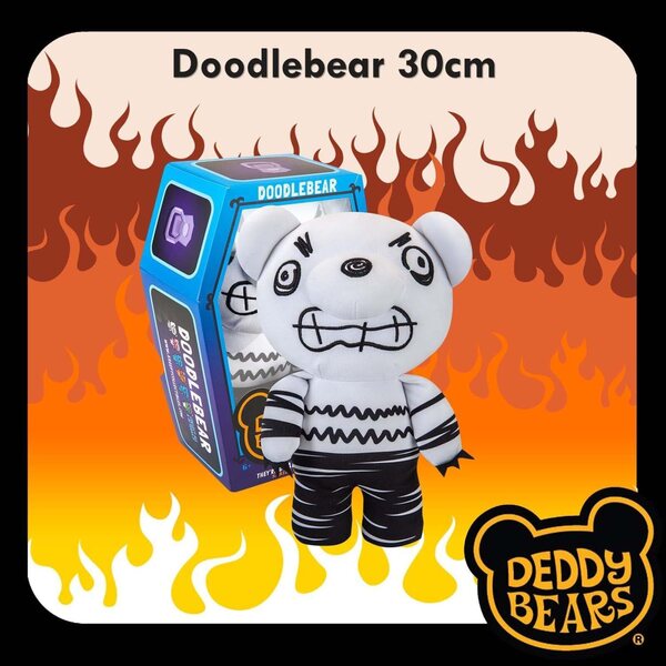 Deddy Bears Serie 3 – 30 cm großer Bär im Sarg mit personalisiertem Zertifikat