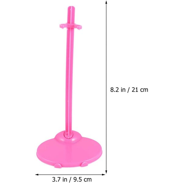Support universale per bambole WEKAMOS, 20 pezzi, robusto e trasparente, accessori gioco