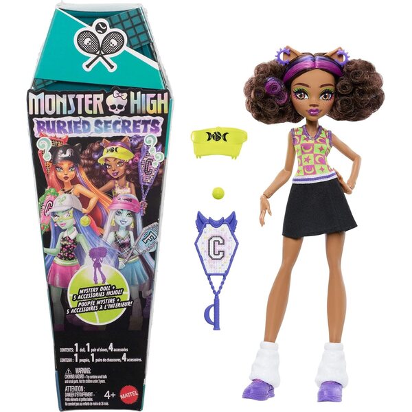 Monster High JNR17 – Puppe mit Zubehör für Kinder ab 3 Jahren