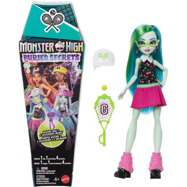 Monster High JNR17 – Puppe mit Zubehör für Kinder ab 3 Jahren
