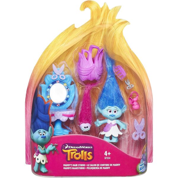Trolls Mini Univers Maddy mit 12,5 cm großer Figur und Sammlerzubehör
