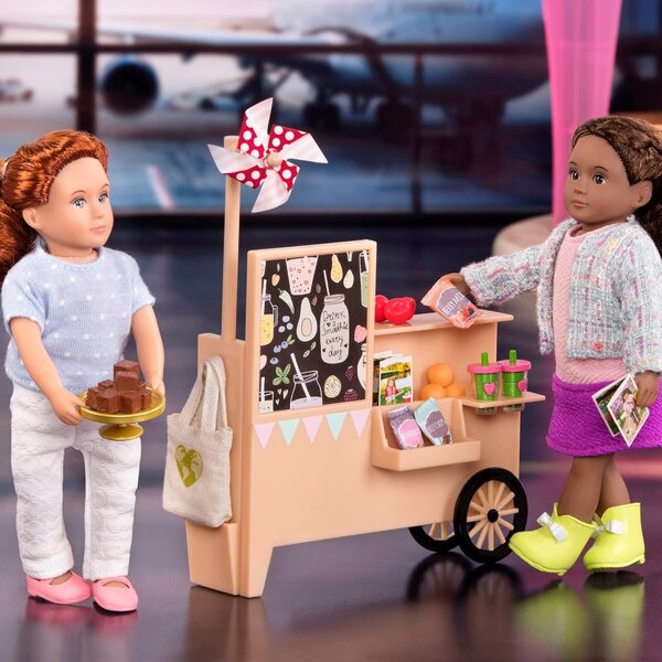 Lori Airport-Zubehörset für Kinder: Snacks, Spiele und Reiseutensilien