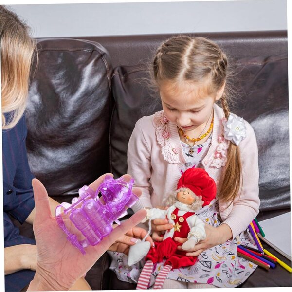 VICASKY Kit di Immersione per Bambole 28 cm con Occhialini, Pinne e Bombole Ossigeno in Plastica