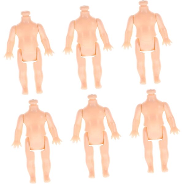 Set 20 Corpi Bambola in Plastica Spessa per Accessori DIY, Creatività e Giochi Educativi