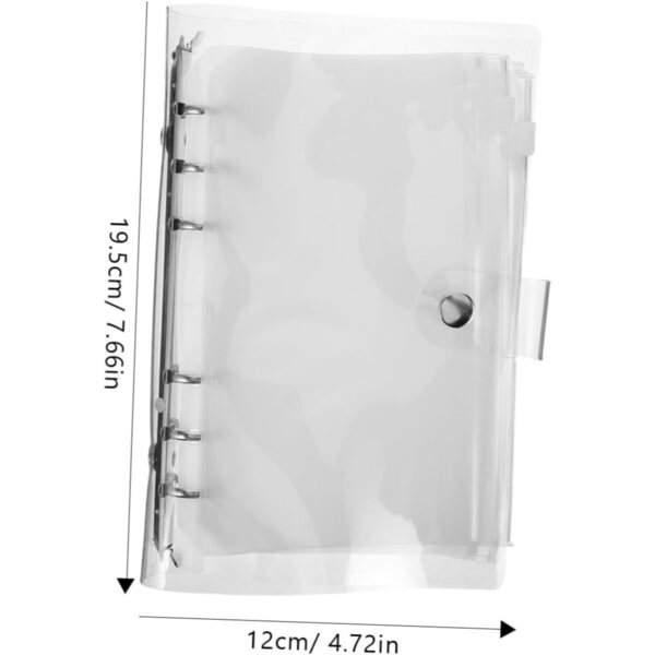 Classeur Organizer für Puppenkleidung und Zubehör mit 5 transparenten Taschen