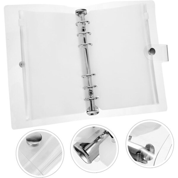 Classeur Organizer für Puppenkleidung und Zubehör mit 5 transparenten Taschen