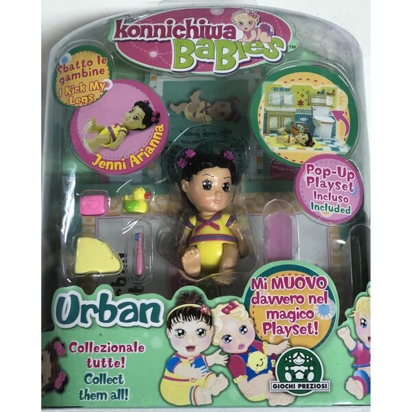 Giochi Preziosi Konnichiwa Babies Chic mit Spielset – Original Babypuppenspiel