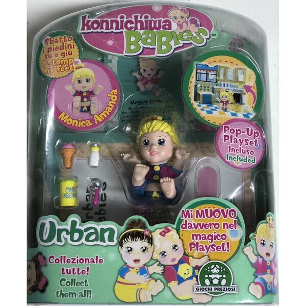 Giochi Preziosi Konnichiwa Babies Chic mit Spielset – Original Babypuppenspiel
