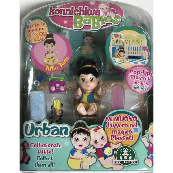 Giochi Preziosi Konnichiwa Babies Chic mit Spielset – Original Babypuppenspiel