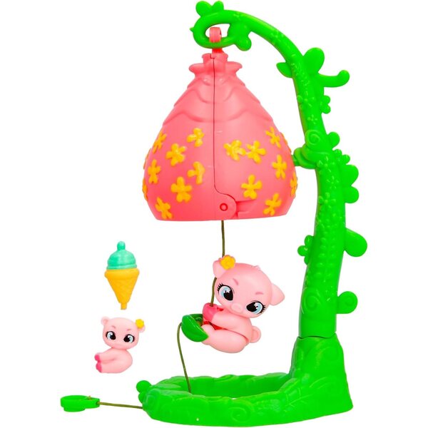 Cutie Climbers Family Pack Sweeties Polly mit Blumenhaus und Sammeltieren