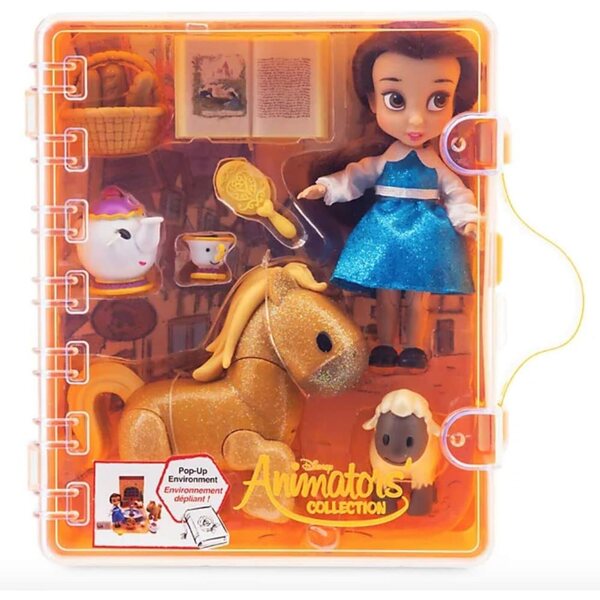 Belle Disney Animatoren-Spielset: 8-teilige Puppen und Zubehör