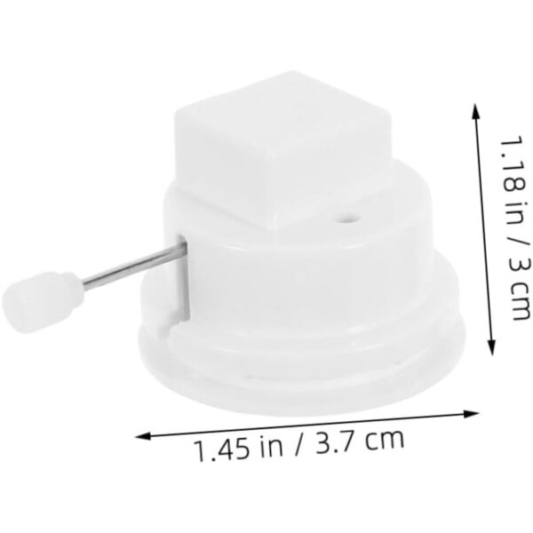 Mikinona Kit 4 Meccanismi a Molla per Giocattoli Rotanti, Compatibili Peluche e Bambole