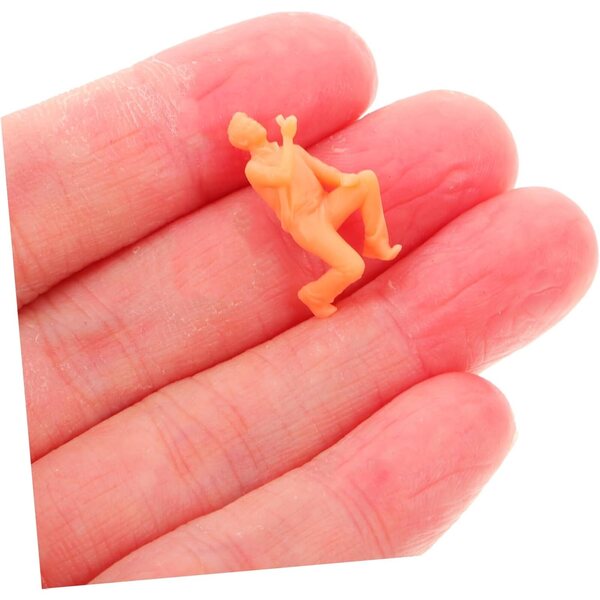 Mini-Statuetten Paar-Heiratsantrag 1:64 Puppenhausdekoration CHICAMPERA