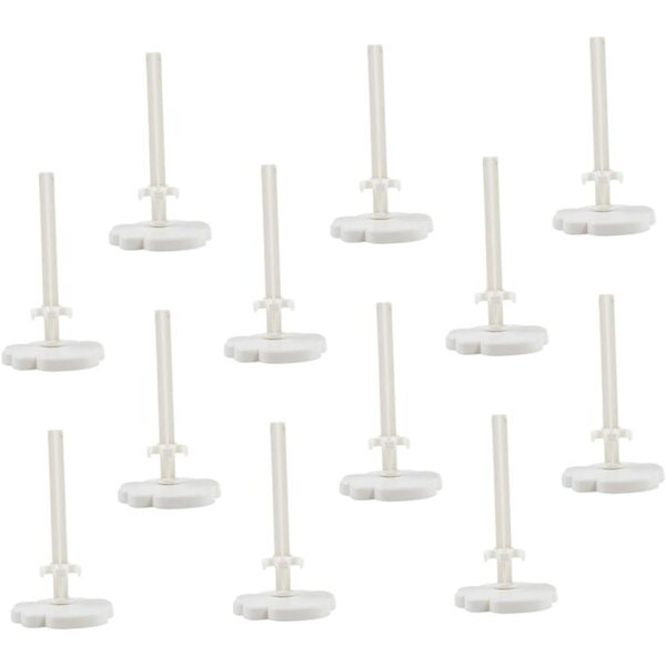 Supporti per Bambole ERINGOGO 20 pezzi - Display resistenti e trasparenti per esposizione figurine