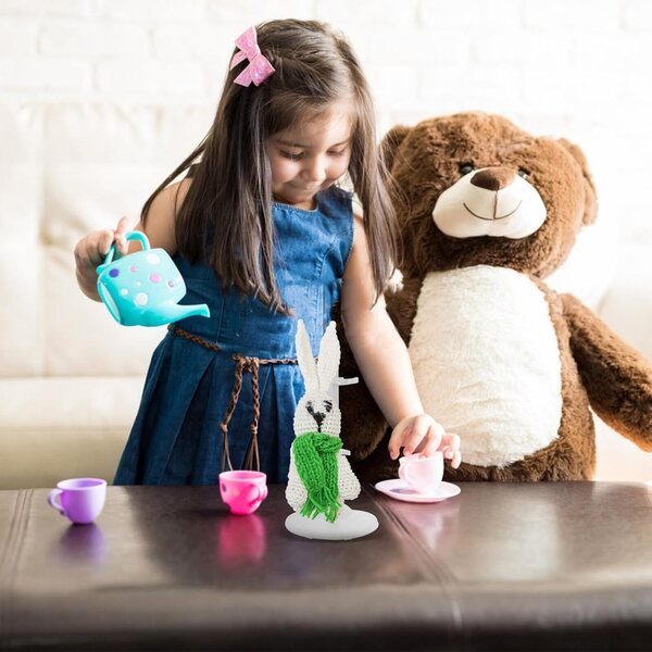 4 rutschfeste PVC-Ständer für Puppen und Figuren – stabile und tragbare Basis