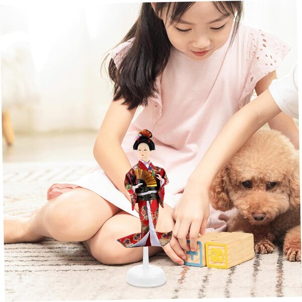 Set 10 Supporti per Bambole e Figurine Mini in Plastica | Espositori Resistenti e Pratici