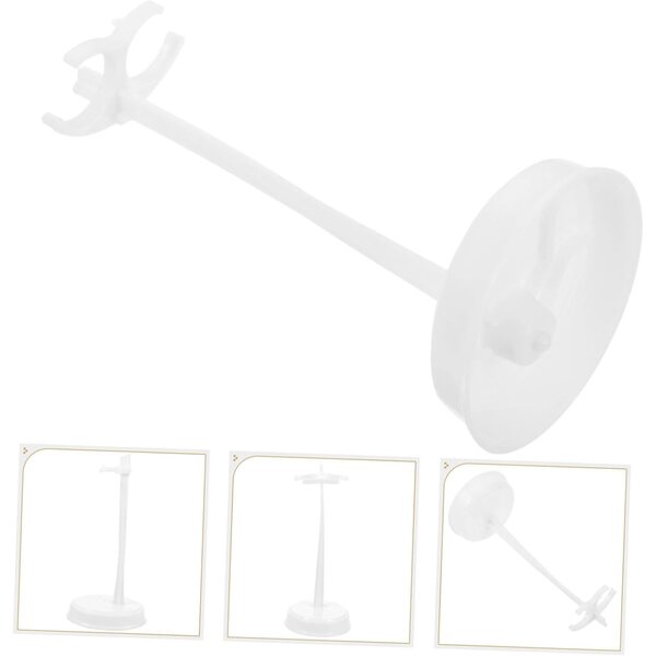 Set 10 Supporti per Bambole e Figurine Mini in Plastica | Espositori Resistenti e Pratici