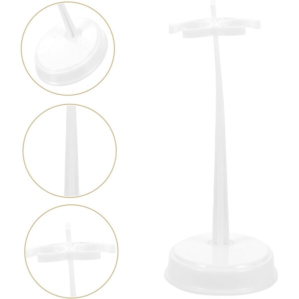 Set 10 Supporti per Bambole e Figurine Mini in Plastica | Espositori Resistenti e Pratici